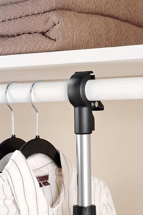 Whitmor 6 Shelf Closet System - Adjustable Closet Maximizer