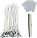 Candle Wicks for Candle Making, Braid Candle Wick Pre Waxed Non-Smoke Braided Wicks Beeswax Candles Wicks for Candle Making DIY (15CM(6inch)