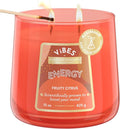 Candle-Lite Vibes Fruity Citrus Mood-Enhancing Scented Candles, 15 oz Jar, Aromatherapy, Proudly Poured in The USA, 2-Wick, 86 Hours Burn Time, Perfect Relaxation Gift
