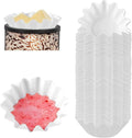 50 Wax Melt Warmer Liners, Scented Wax Melt Cups for Plug in Wax Warmer, Electric Wax Melter, Candle Warmer Plate, and Wax Burner, Reusable and Leakproof for Any Scented Wax Cubes