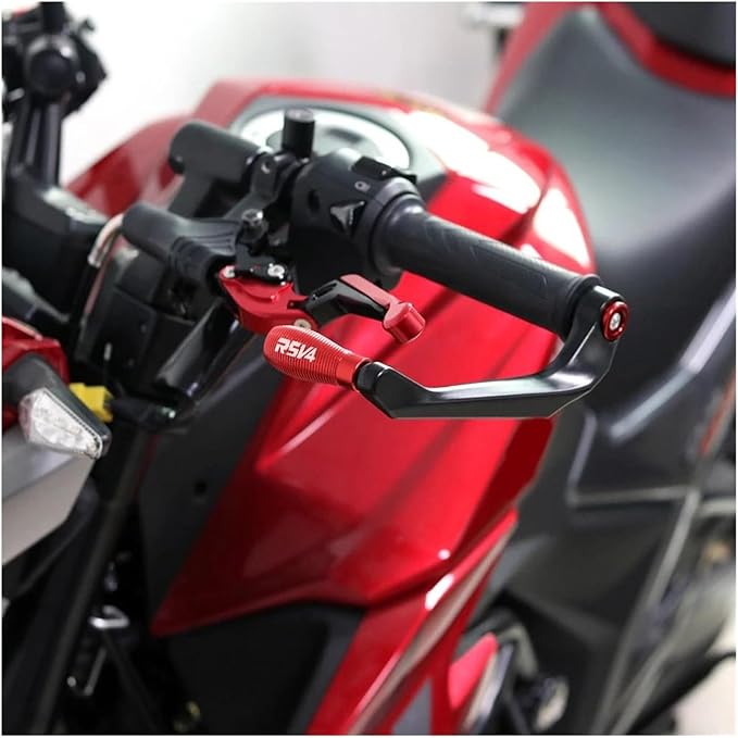 for RSV 4 RSV4 RR RF Motorcycle Handlebar Brake Clutch Lever Hand Guard Protector Handguard Aluminum