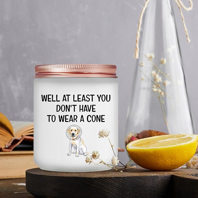 Get Well Soon Gifts for Women, Men - Funny After Surgery Recovery Encouragement Humor Sympathy Candle Gifts - Feel Better for Sick - Family Friend Coworker Thinking of You Cheer up