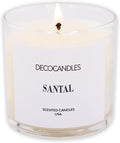 Urban Concepts by DECOCANDLES - Santal - Highly Scented Soy Candle - Long Lasting - Hand Poured in USA (6 Oz.)