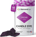 Orchid Candle Dye - Made in The USA - Premium Colorants - Highly Concentrated - Popular Colors for Paraffin or Soy Wax - Great for Professionals or Hobbyist - 10 Dye Chips