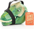 Suck UK Dinosaur Lunch Box - Kids Lunch Box - Dinosaur Bag - Funny Storage - Dino Case - T Rex Head Food Container with Carry Handle - Food Carry Boxes - Dino Gifts - Boys Snack Boxes - Novelty Gift
