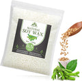 Soy Wax, Waxcanpy Natural Soy Wax for Candle Making, Organic Candle Wax from Farm, No Additives, Harmless and Pure (0.5lb)