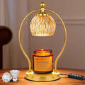 Candle Warmer Lamp, Dimmable Candle Warmer with Timer, Vintage Candles Wax Warmers for Jar Candles Birthday Gifts for Women Mom, New Home Decor for Bedroom Living Room, Gold