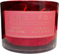 Sand + Paw Scented Candle - Crushed Candy Cane – Additional Scents and Sizes – 100% Cotton Lead-Free Wick - Luxury Air Freshening Jar Candles - Perfect Home Decor – 12oz
