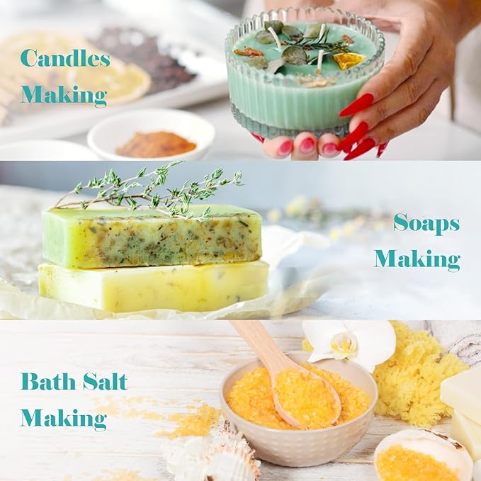 AmaKane Beach Fragrance Oil Set, Summer Essential Oils for Diffuser for Home, Candle Soap Making Scents, Beach Vibes, Sunset Glow, Linen, Salty Sea, Sandy Stroll, Beach Cabana, 6x10ml
