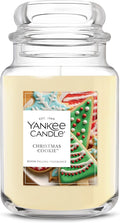 Yankee Candle Christmas Cookie Scented Candle, 22oz Large Jar with up to 150 Hour Burn Time, Giftable