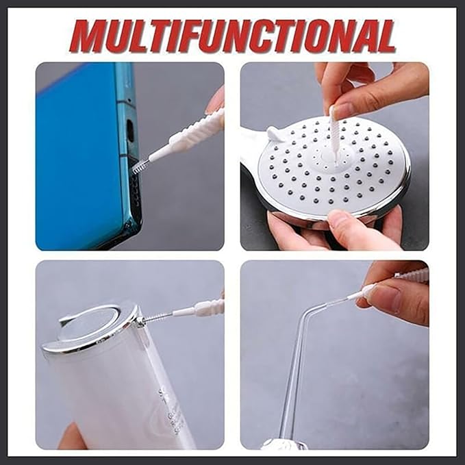 Shower Head Cleaning Brush, 2026 Upgrade Shower Head Cleaning Brush for Small Hole Gap Hole Anti-Clogging Cleaning Brush Multifunctional Shower Head Cleaner Tool for Household (20pcs)