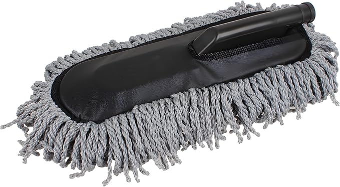 Microfiber Car Duster Car Dust Removal Tool with Adjustable Handle for Car Cleaning