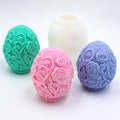 MGLIFEUL Easter Egg Mold Silicone Candle Resin Wax Mold for Candles Making Molds Silicone Shapes Soy Wax Moldes para Velas De Silicona para Velas