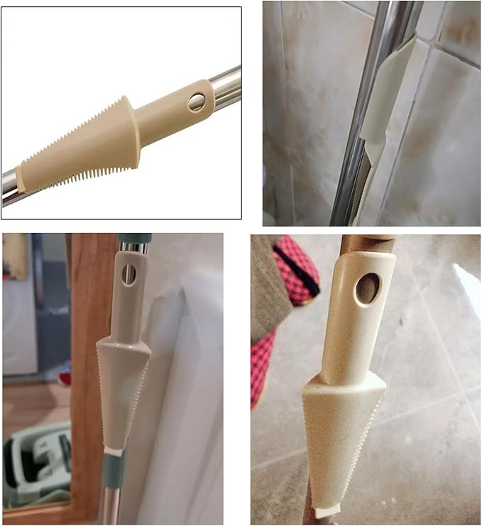5 Pack Flat Mop Cleaning Scraper Microfiber Pads Brush Cleaner Heavy Duty Hair Removal Tool Attachment for Wet Dry Spray Mops Head Floor Buckets System