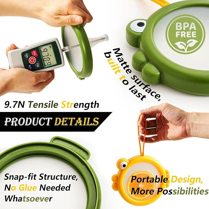 4-Piece Airtight Food Storage Containers Set – Avocado Saver, Onion Keeper, Silicone Kitchen Organizers for Fridge, Reusable & Leak-Proof to Lock in Freshness