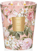 M&SENSE Extra Large Candle Rose Amber Scented, 3-Wick 35oz 150H Long Lasting, Natural Soy Wax Aromatherapy Candle for Stress Relief, Home Fragrance Housewarming Gifts Candle for Home Decor