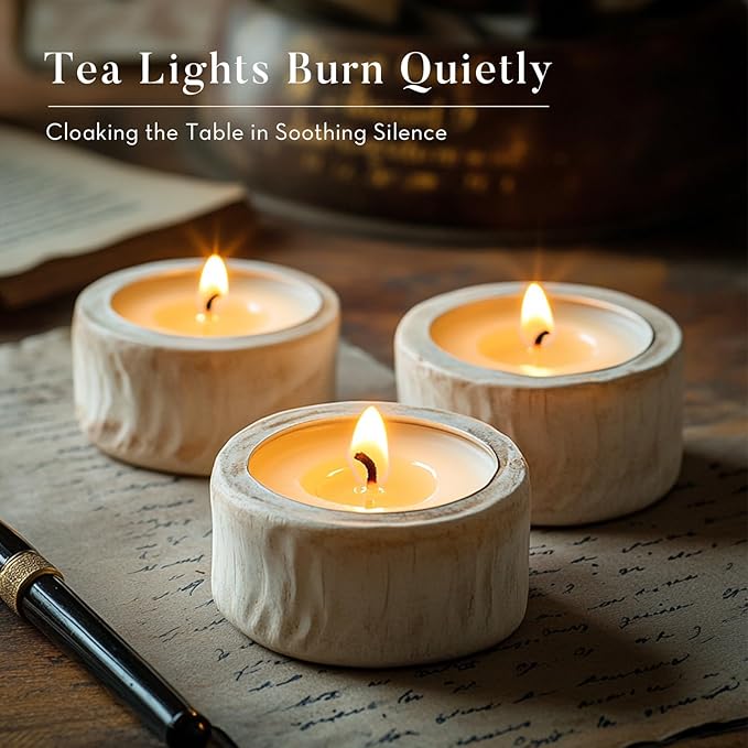Tea Lights Candles 100 Pack 6 Hours, Tea-6H-100Pack