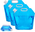 Collapsible Water Tank Container Bag, BPA Free Outdoor Folding Water Storage Carrier for Backpacking Camping Hiking Picnic BBQ Hurricane Flood Earthquake Emergencies