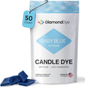 Baby Blue Candle Dye - Made in The USA - Premium Colorants - Highly Concentrated - Popular Colors for Paraffin or Soy Wax - Great for Professionals or Hobbyist - 50 Dye Chips