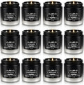 Scented Candles Gifts Set 12 Pack Soy Wax Travel Tin Jar Candles for Home 3.05 OZ for Mom for Christmas, Birthday, Thanksgiving, Mother's Day(Gradient Color)