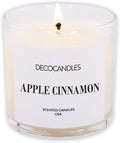 Urban Concepts by DECOCANDLES - Apple Cinnamon - Highly Scented Soy Candle - Long Lasting - Hand Poured in USA (6 Oz.)