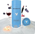 Wine Scented White Pearled Candle 18oz Luxury Sand Candle Granulated Wax - 30 Cotton Wicks – Wax for Candle Making Decorative Candles Smooth and Clean Burning Lasts up to 120 Hours