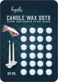 Hyoola Candle Sticky Dots - Candle Wax Dots - Candle Adhesive - 24 Dots