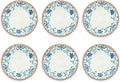 Rio Turquoise 10.5'' Dinner Plate Durable Melamine Indoor/Outdoor, Shatter-Resistant, and Dishwasher Safe Dinnerware for Camping and Outdoor Dining - Multicolor - Set of 6