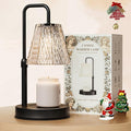 GVY Candle Warmer Lamp with Timer – Dimmable Wax Warmer for Vintage Room Decor, Height Adjustable Candle Lamp for Mom, Birthday Gifts for Women,House Warming Gifts for New Home Decor with 2 Bulbs