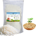 LumiSpace 100% Natural Soy Wax Pellets for Candle Making, Eco-Friendly, Clean Burning, DIY Candle Supplies, Safe and Pure, 2 LBS