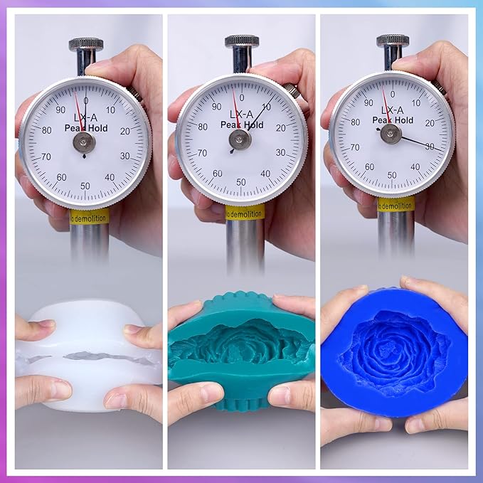 LET'S RESIN Silicone Mold Making Kit 0A, Extra Soft & Elastic Molding Silicone 70.5oz, Liquid Silicone for Mold Making Platinum Cure, Ideal for 3D Silicone Molds, Candle Molds, Soap Molds, Resin Molds