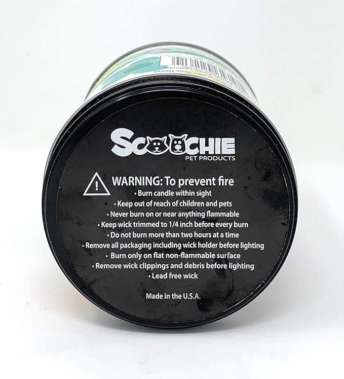 All Natural Soy Wax Pet Odor Eliminator Candle - Non Toxic Long Lasting (100 Hours Burn Time) Freshly Scented Pet House Candle - Safe Tin Jar - Made in USA - 13 Ounces (Clean Linen)
