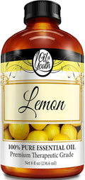 Oil of Youth Essential Oils 8oz - Lemon Essential Oil - Aromatherapy Oils - Therapeutic Grade