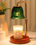 Funslive Flower Candle Warmer Lamp with Timer Dimmable, Candle Warming Lamp Height Adjustable, Birthday Gifts for Women, Candles Warmer Light for Jar Candles, Stylish Decorations