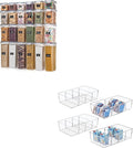 Vtopmart 24pcs Airtight Food Storage Containers with Lids and 4 Pack Pantry Organization and Storage