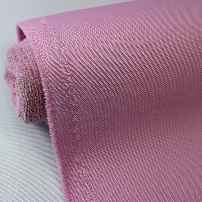 Canvas Oxford Fabric Marine Waterproof Outdoor Awning 600 Denier Pink(Cut Separate by Yard for Prime Orders-1 Yard) (60"x36")