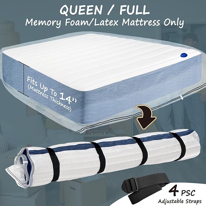 Vacuum Storage Bag for Mattress (Queen/Full)