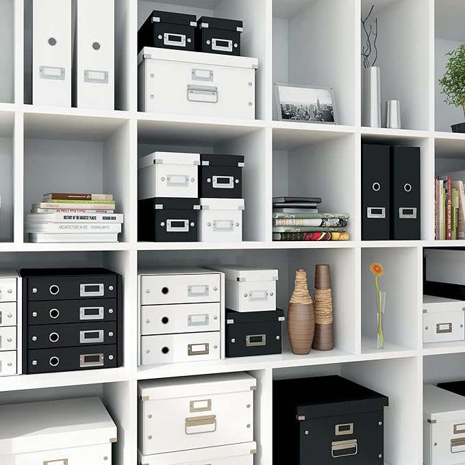Leitz Storage Box, White, Click and Store Range, 60410001