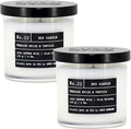 Lulu Candles | Tobacco, Spice & Vanilla | Luxury Scented Soy Jar Candle | Hand Poured in The USA | Highly Scented & Long Lasting- 6 Oz. 2 Pack