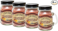 Grandma's Kitchen Scented Mini Mason Jar Candle by Our Own Candle Company, 3.5 Ounce (4 Pack)