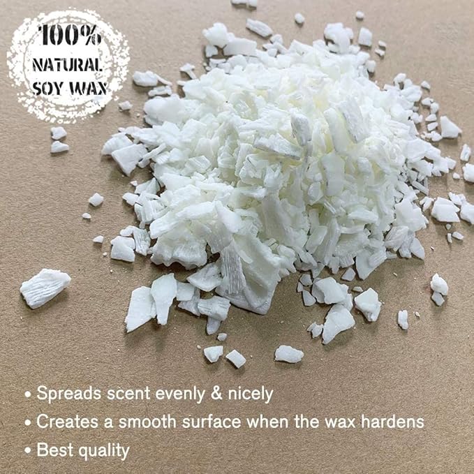 Complete Candle Making Kit Supplies - Full Beginners Soy Candle Making Kit Including Soybean Wax Dyes Wicks Pot TH0JY-1210