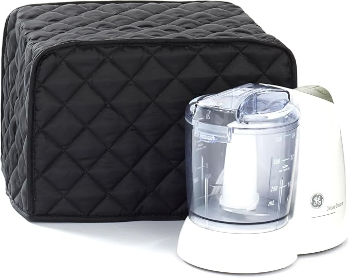 Covermates Keepsakes - Blender Cover - Dust Protection - Stain Resistant - Washable - Appliance Cover, Black