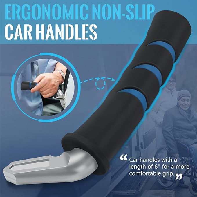 Car Door Handle for Elderly Car Handle Assist Support,Portable Auto Grab Handles for Handicap Seniors