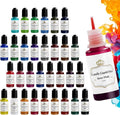 YRYM HT Candle Dye - 32 Oil-Based Liquid Candle Color Dye for Soy Wax,(10Ml/Bottle) High-Concentrated Candle Making Supplies Sets,Vivid,Safe & Natural Candle Wax Dyes for DIY Projects