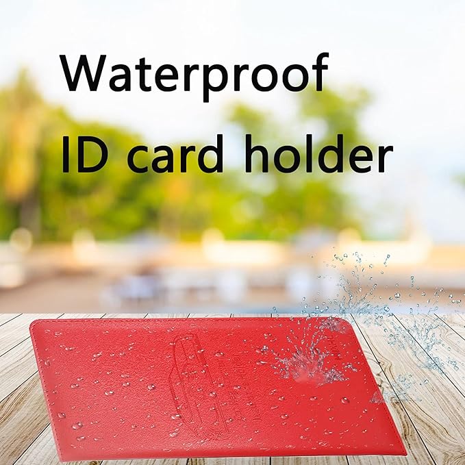 HIIXHC Car Registration and Insurance Card Holder - Leather Vehicle Glove Box Automobile Documents Paperwork Wallet Case Organizer for ID, Driver's License, Key Contact Information Cards