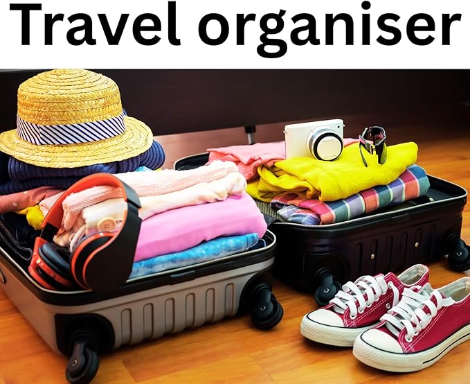 Reusable Vacuum Storage Bags with Electric Pump, Space Saver Bags for Travel Luggage, Clothing, Blankets, Bedding, Moving & Home Organization, 12 Combo