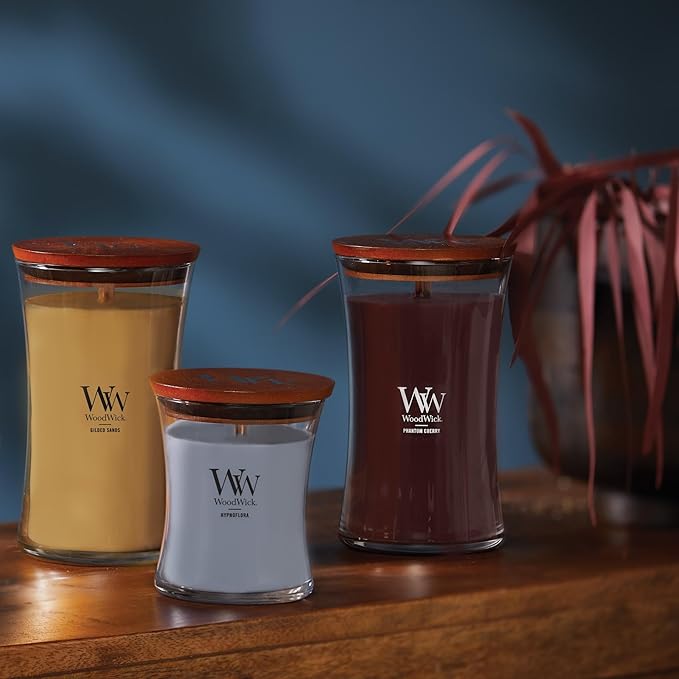 WoodWick Gilded Sands Large Hourglass Candle