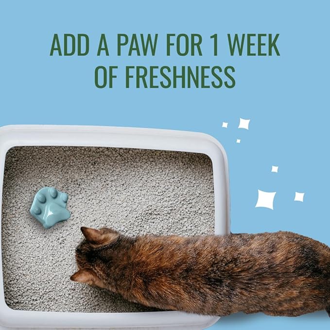 Citrus Magic Pet Odor Eliminator Litter Paws, Fresh Linen, 6-Count
