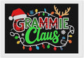 AIVKIEJK Diamond Painting Kits for Adults - Grammie Claus Grandma Christmas Xmas Painting DIY 5D Full Drill Diamond Dots Paintings with Diamonds Gem Art and Crafts Home Decor 8"x12"