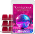 Scentsationals Wax Melts, Wax Cubes Strong Scent - Girlfriend Night - Long Lasting Scented for Warmer, 10oz (24-Cubes)